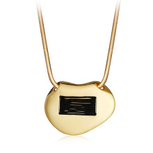 yiwu jewelry supply china zinc alloy friend necklaces silver pendant minimalist jewellery